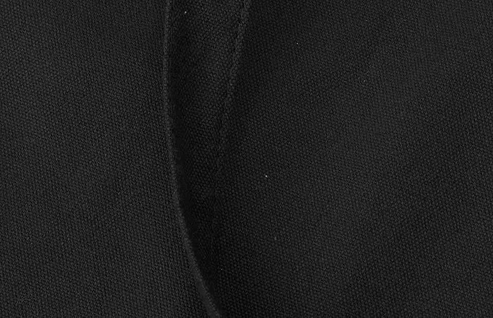 Borsa in cotone - Nero