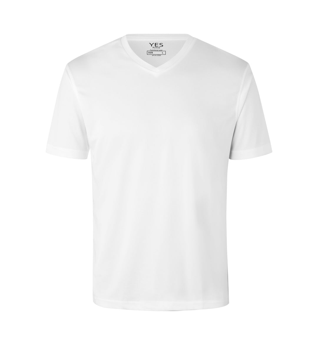T-shirt YES Active - Bianco