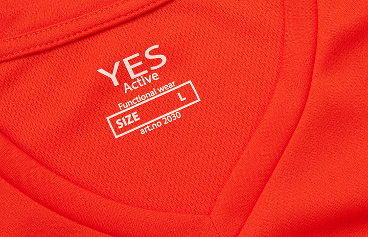 T-shirt YES Active - Arancio