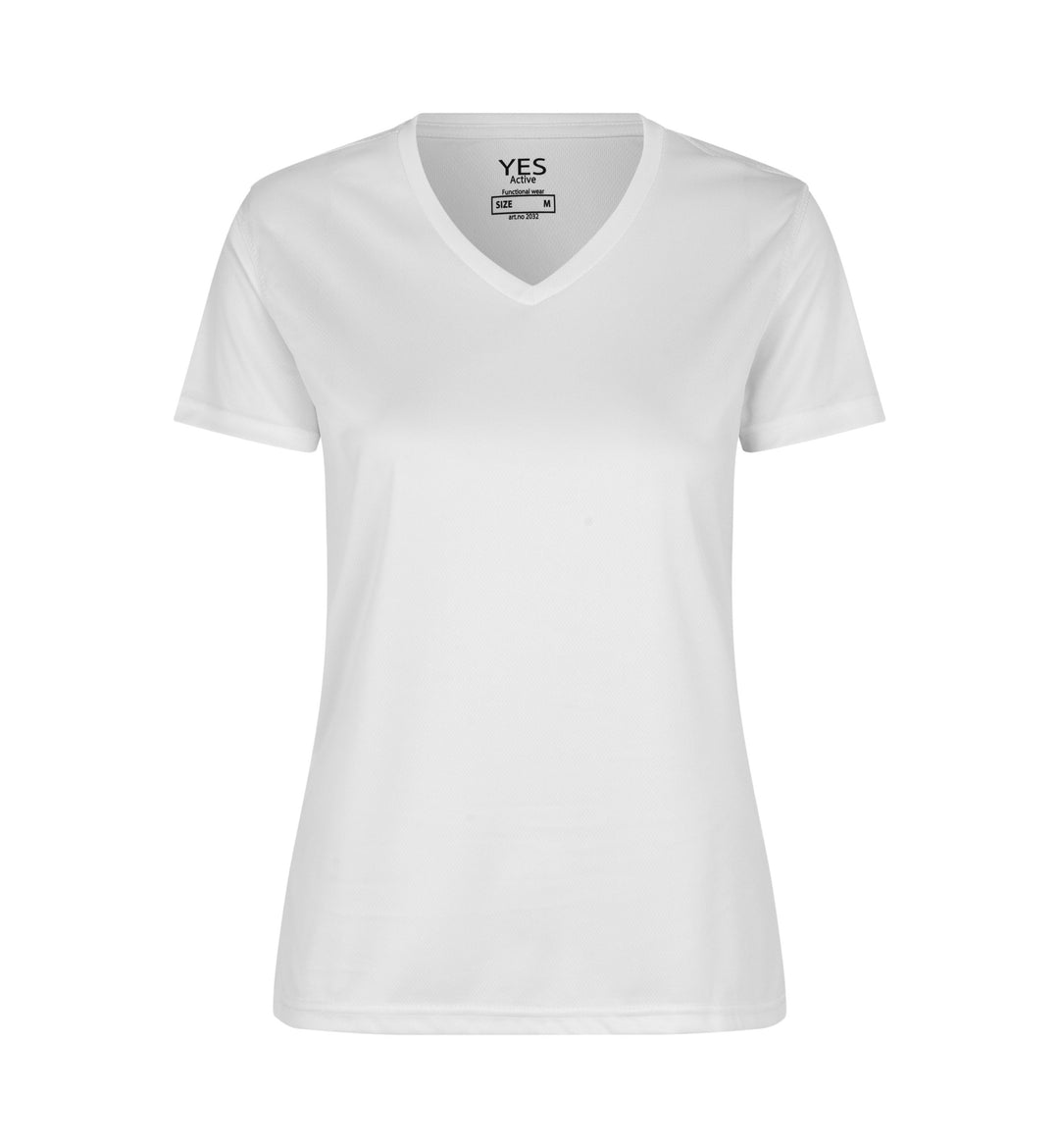 T-shirt YES Active | donna - Bianco