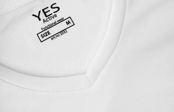 T-shirt YES Active | donna - Bianco