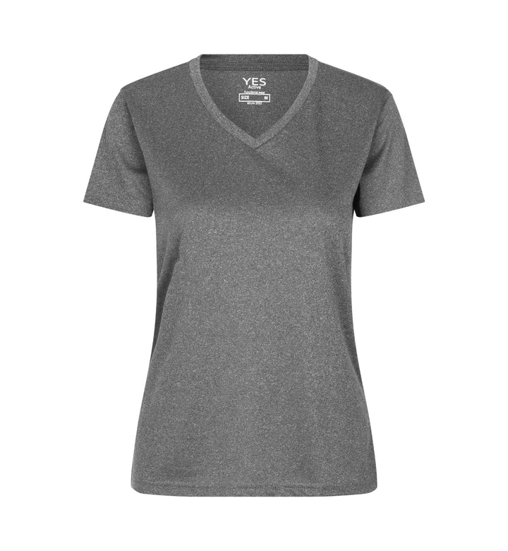 T-shirt YES Active | donna - Grigio mélange