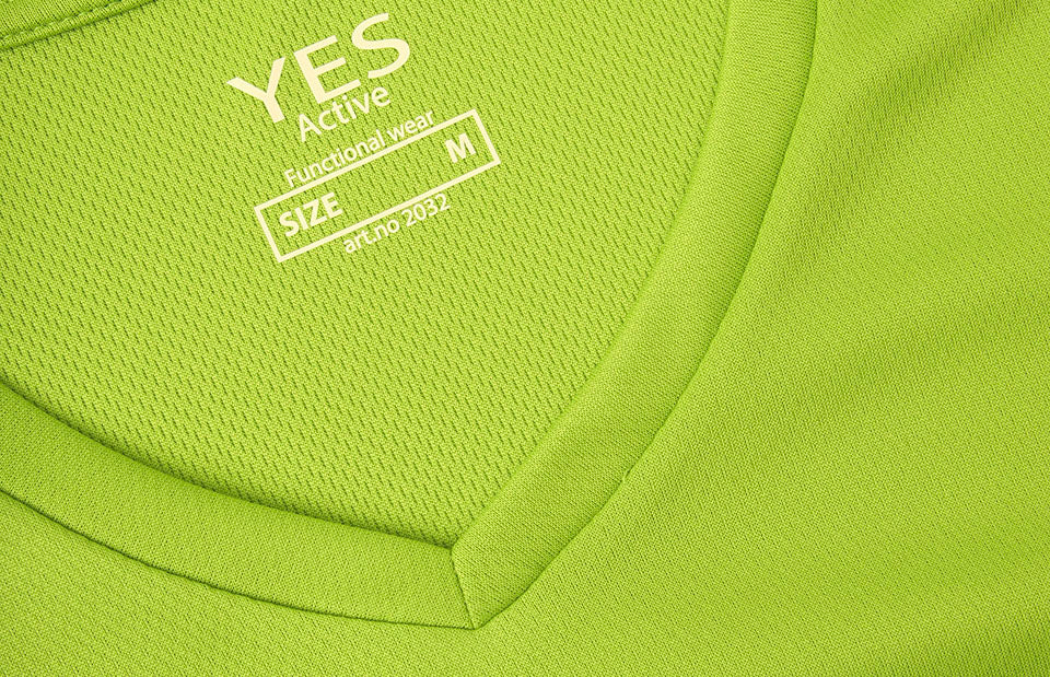 T-shirt YES Active | donna - Lime
