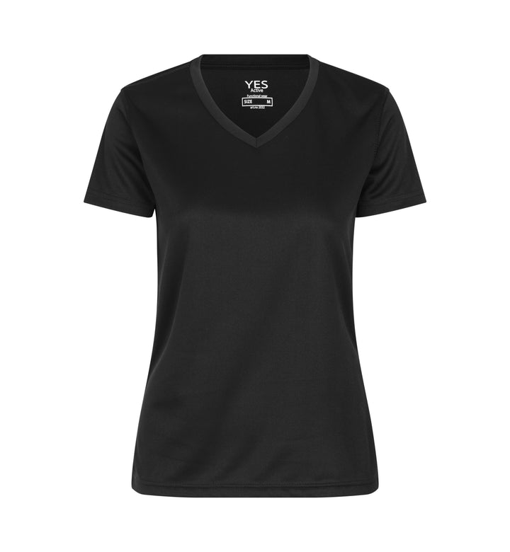 T-shirt YES Active | donna - Nero
