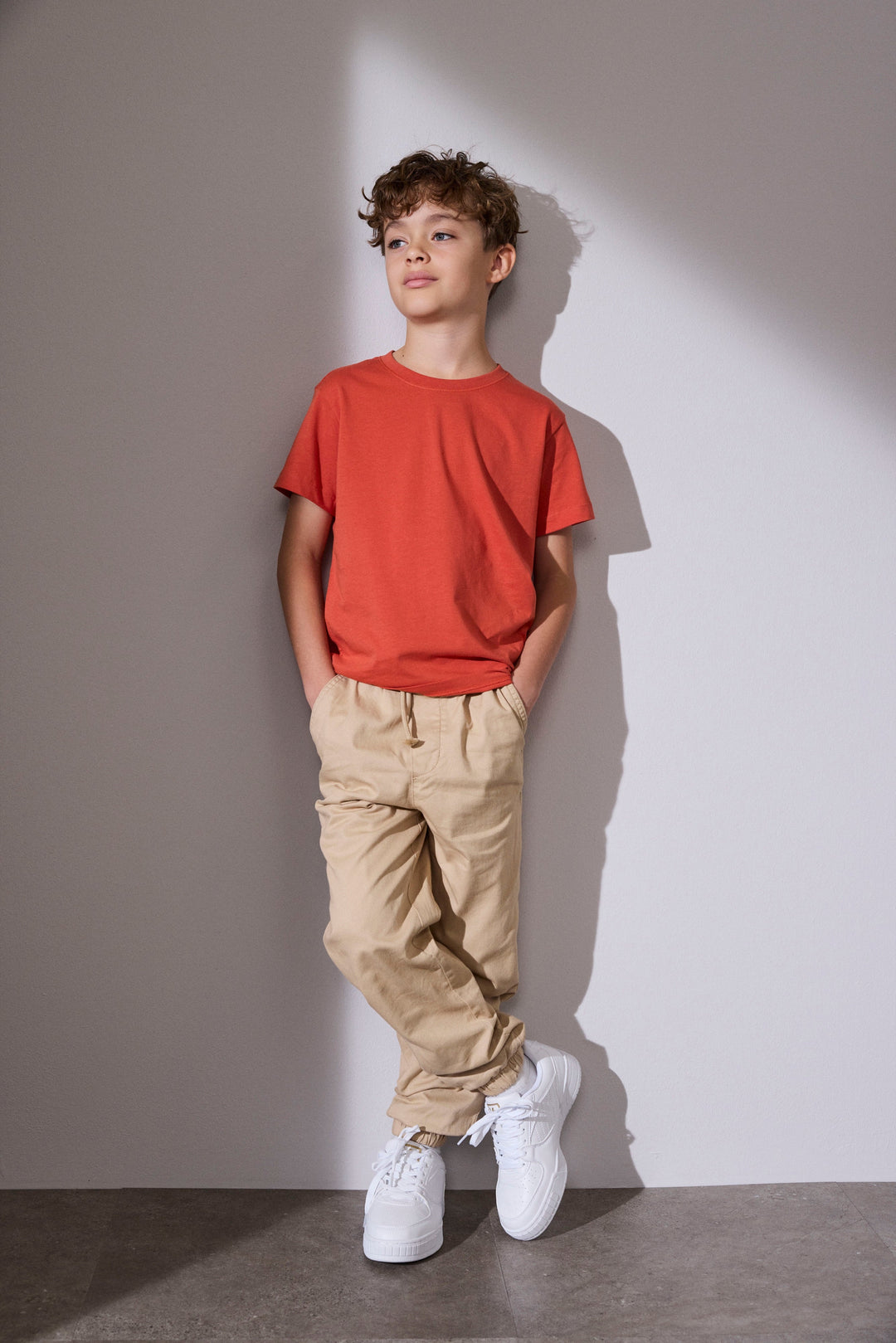 T-shirt biologica | bambino - Corallo