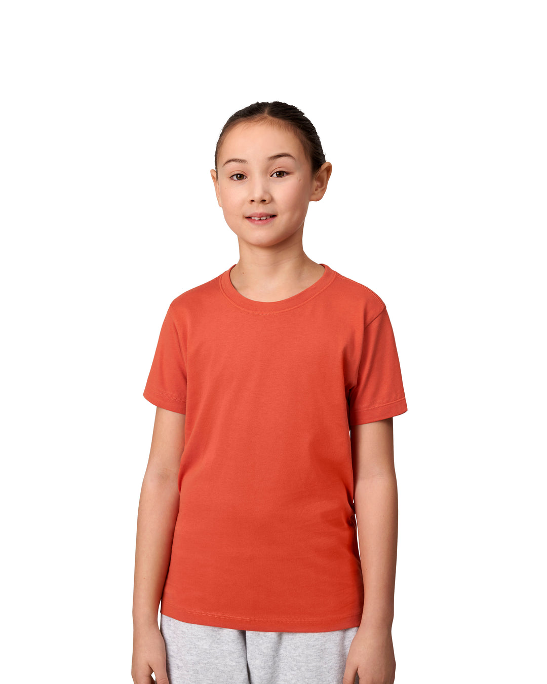 T-shirt biologica | bambino - Corallo