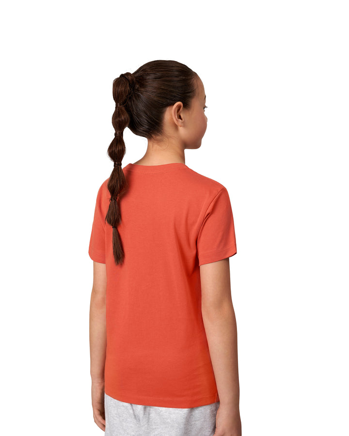 T-shirt biologica | bambino - Corallo