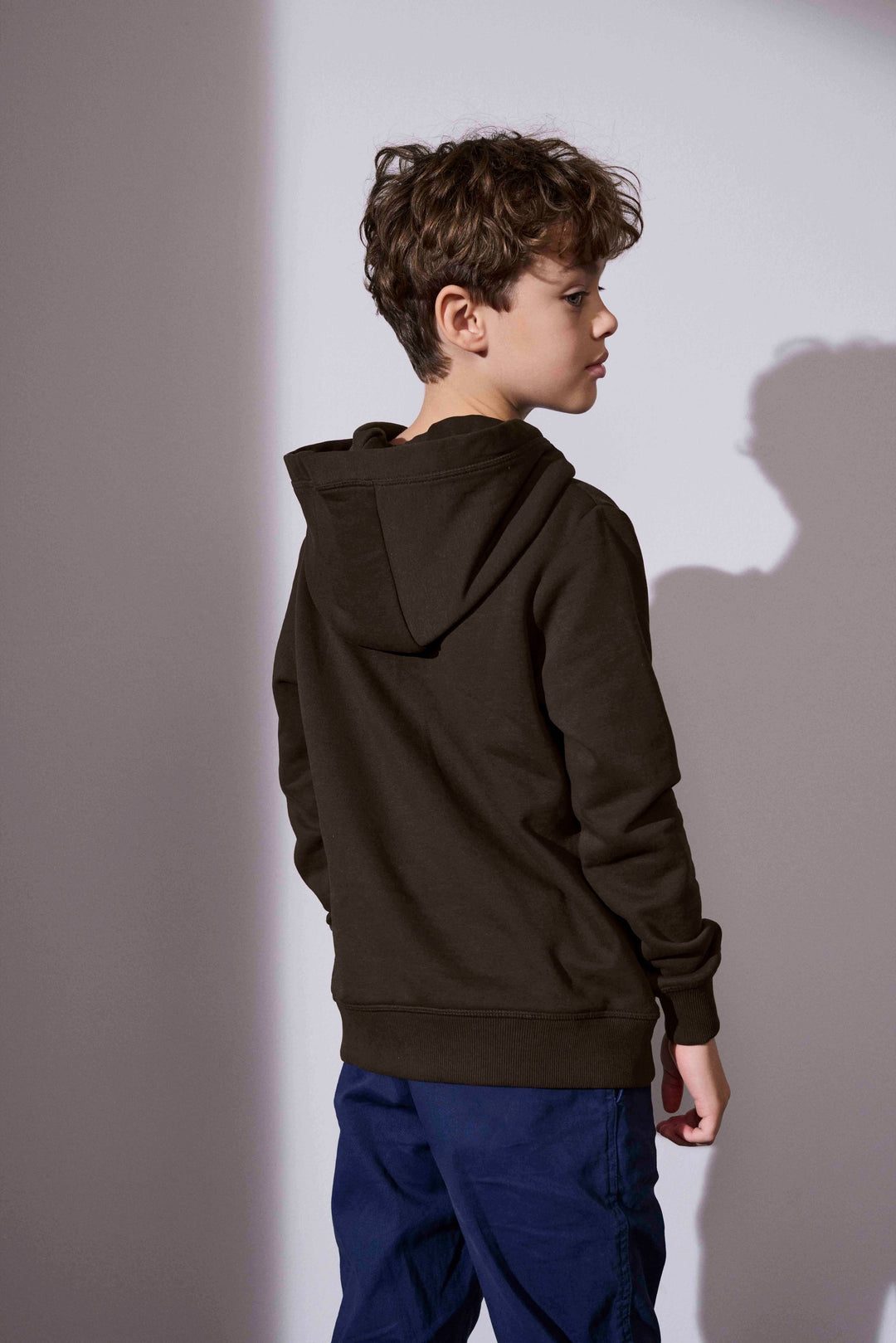 Hoodie CORE | bambino - Oliva