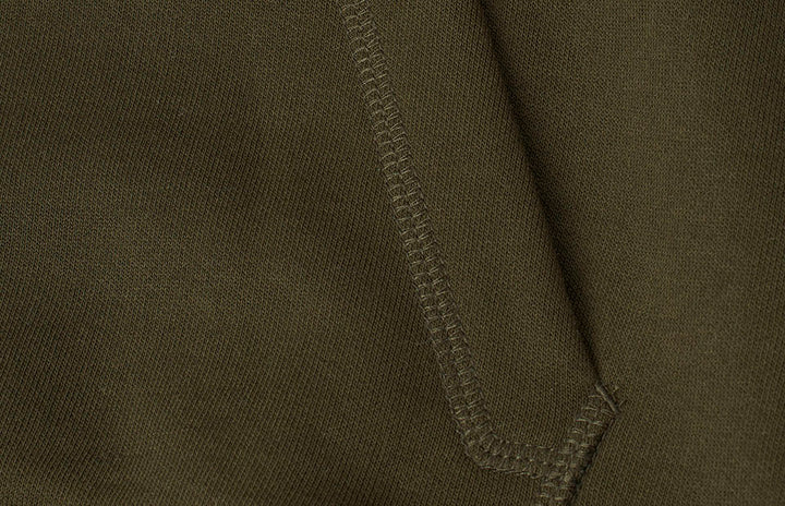 Hoodie CORE | bambino - Oliva