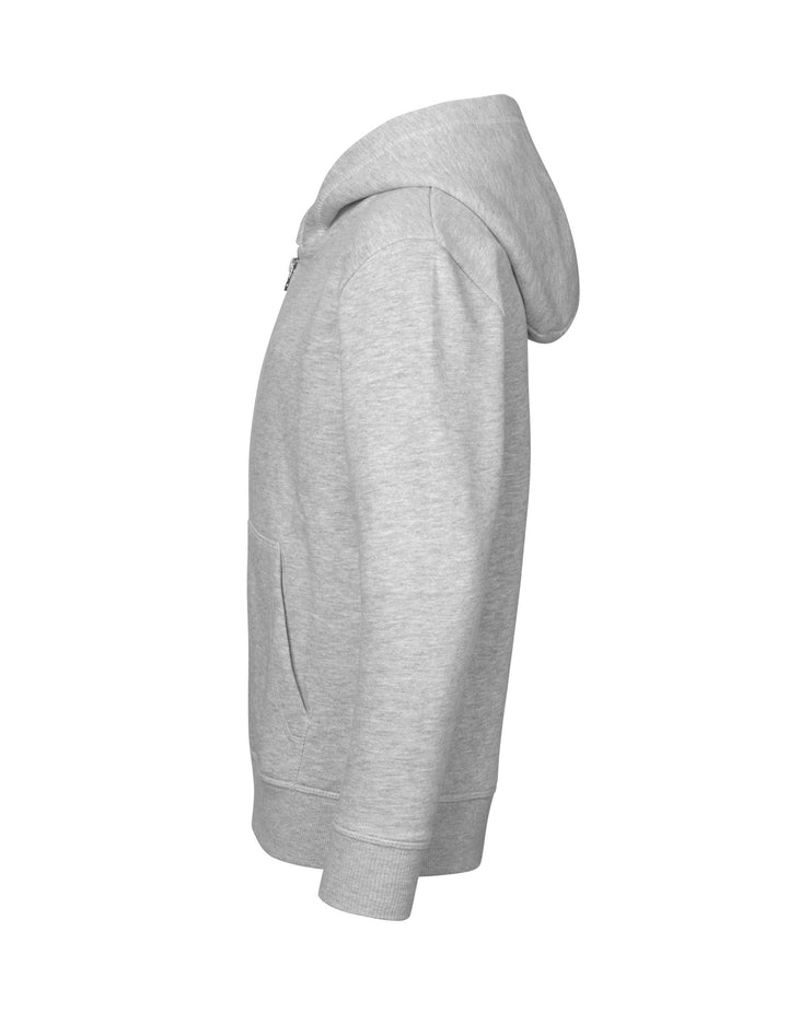 Hoodie CORE | zip | bambino - Grigio mélange