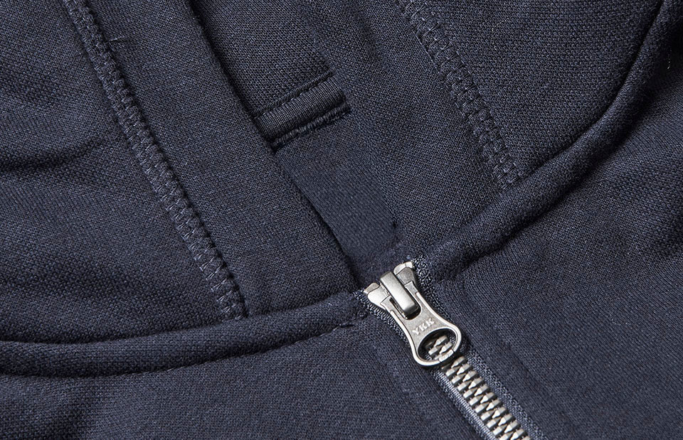Hoodie CORE | zip | bambino - Blu navy