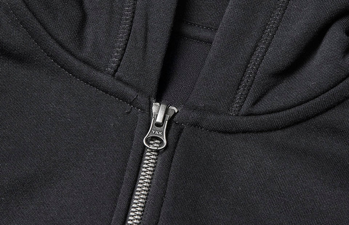 Hoodie CORE | zip | bambino - Nero