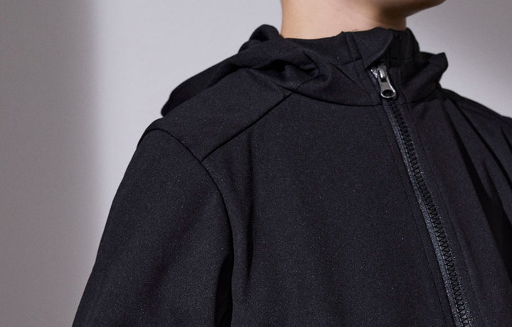 Giacca soft shell | leggera | bambino - Nero