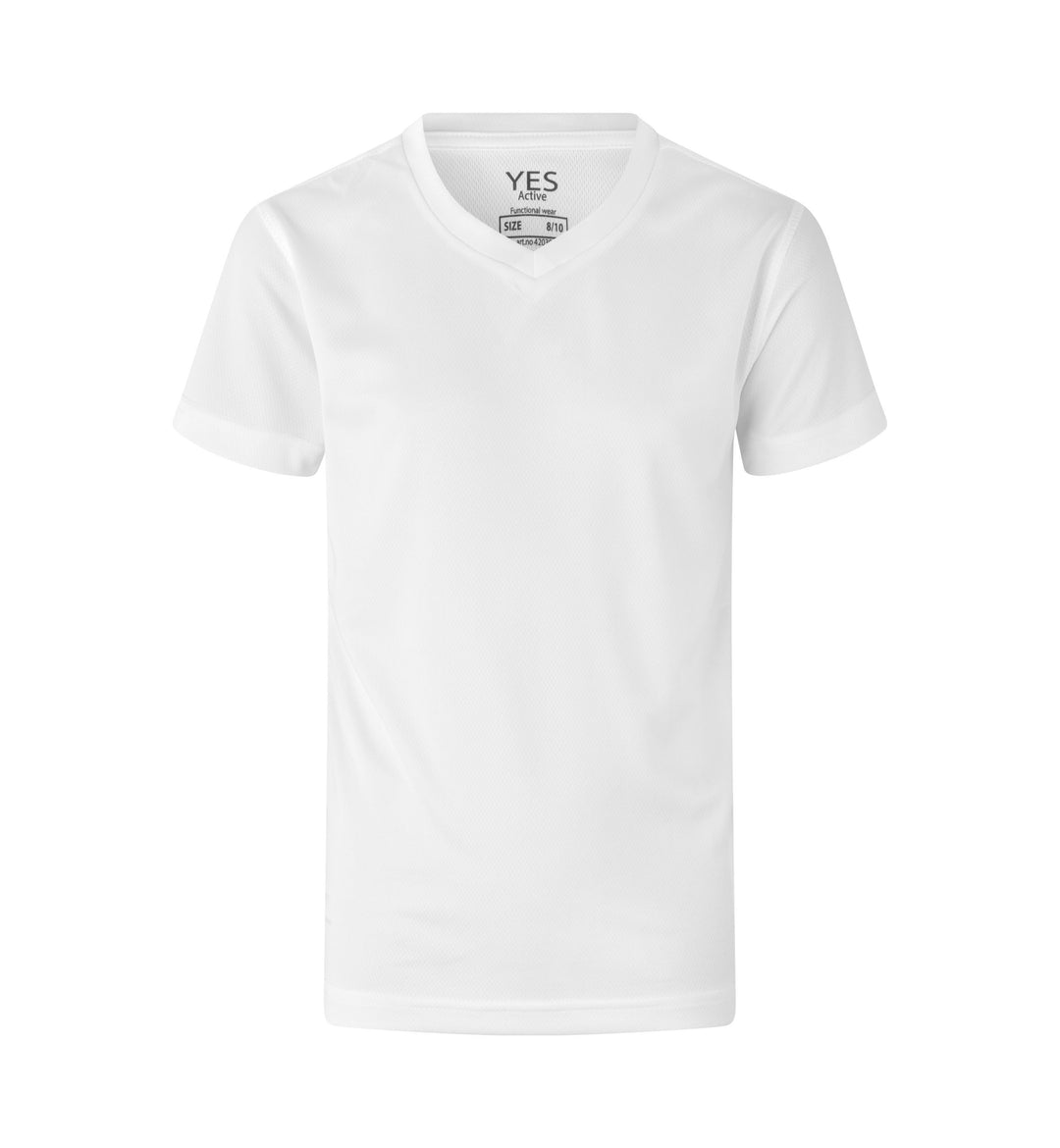 T-shirt YES Active | bambino - Bianco