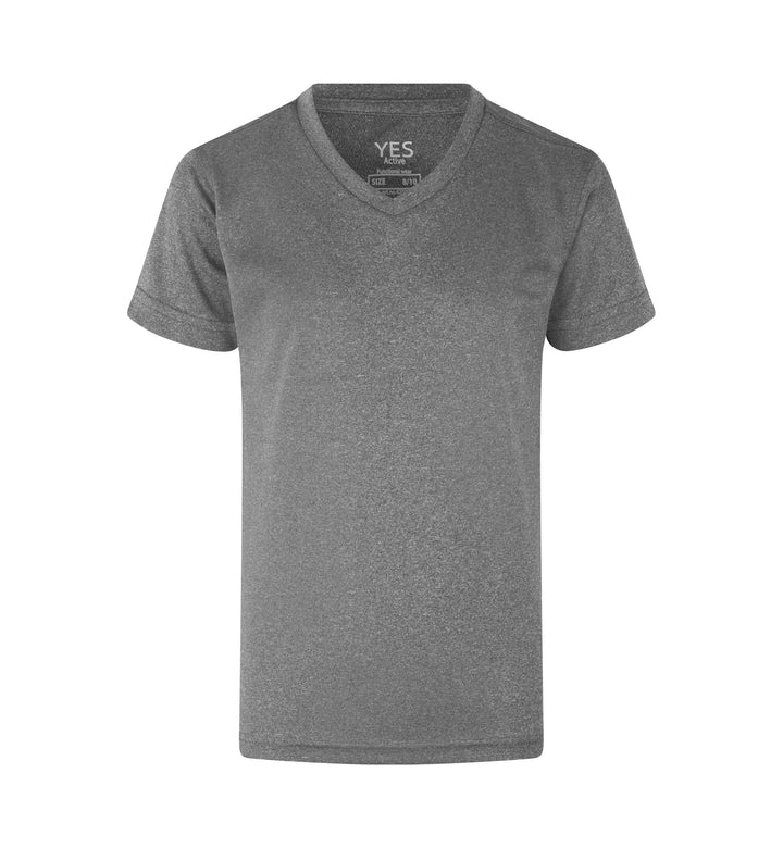 T-shirt YES Active | bambino - Grigio mélange