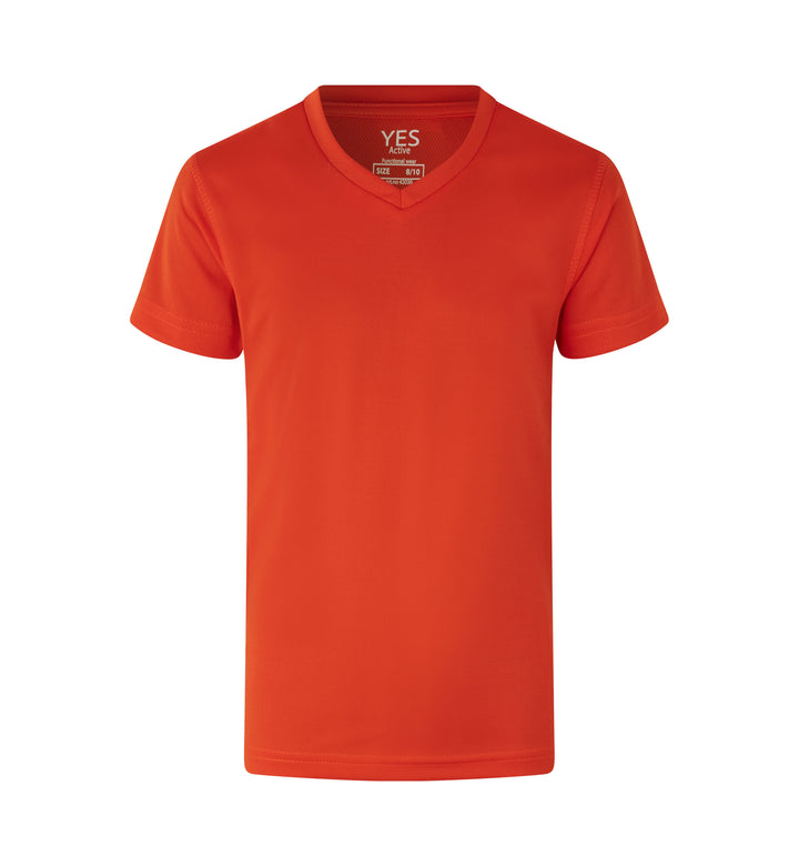 T-shirt YES Active | bambino - Arancio