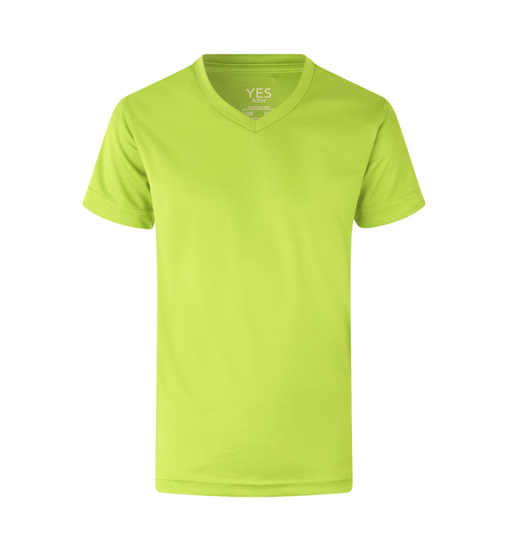 T-shirt YES Active | bambino - Lime