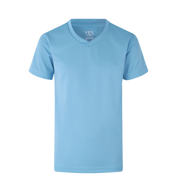 T-shirt YES Active | bambino - Cyan