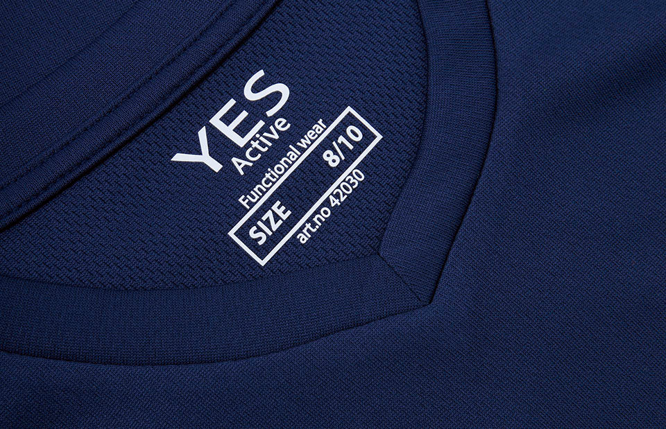 T-shirt YES Active | bambino - Dark royal blue