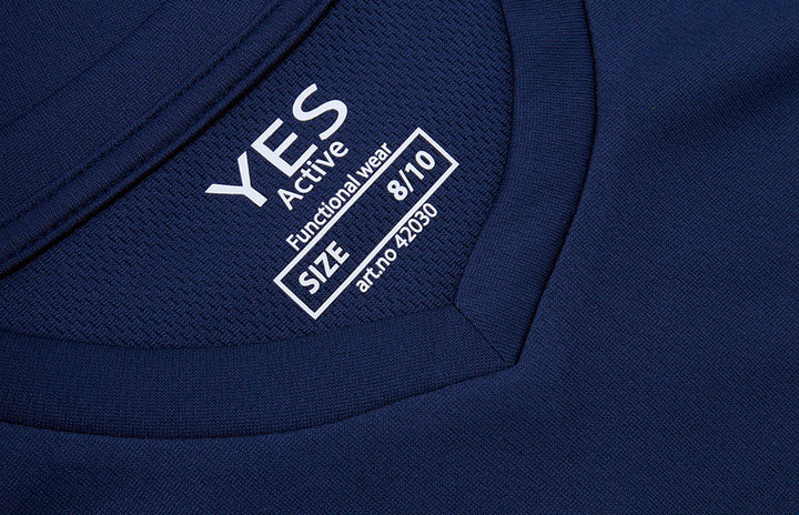 T-shirt YES Active | bambino - Dark royal blue