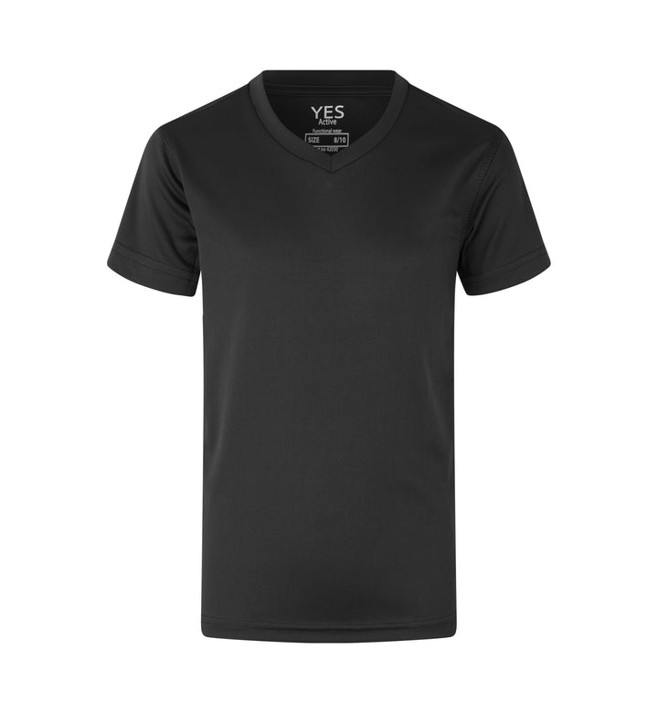 T-shirt YES Active | bambino - Nero