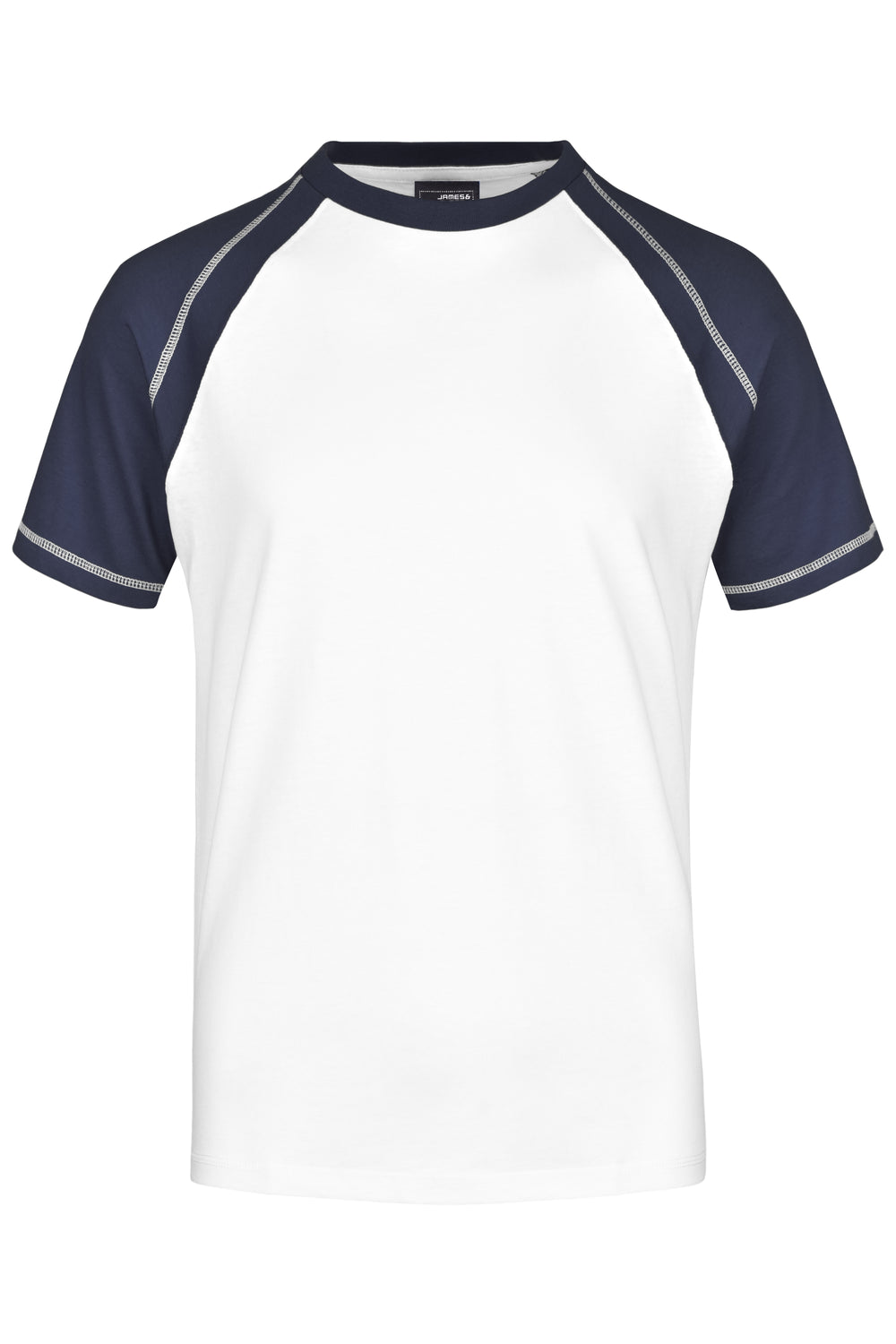 Men's Raglan-T - white/navy