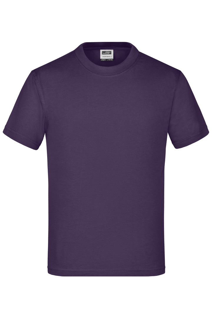 Junior Basic-T - aubergine