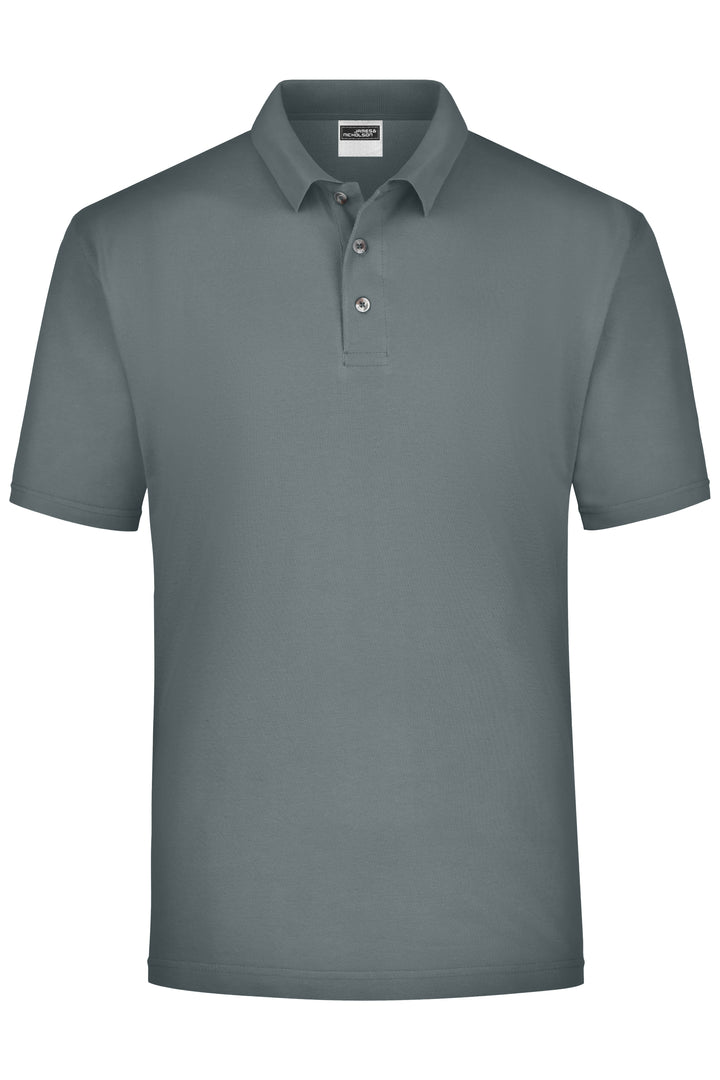 Polo-Piqué Medium - dark-grey