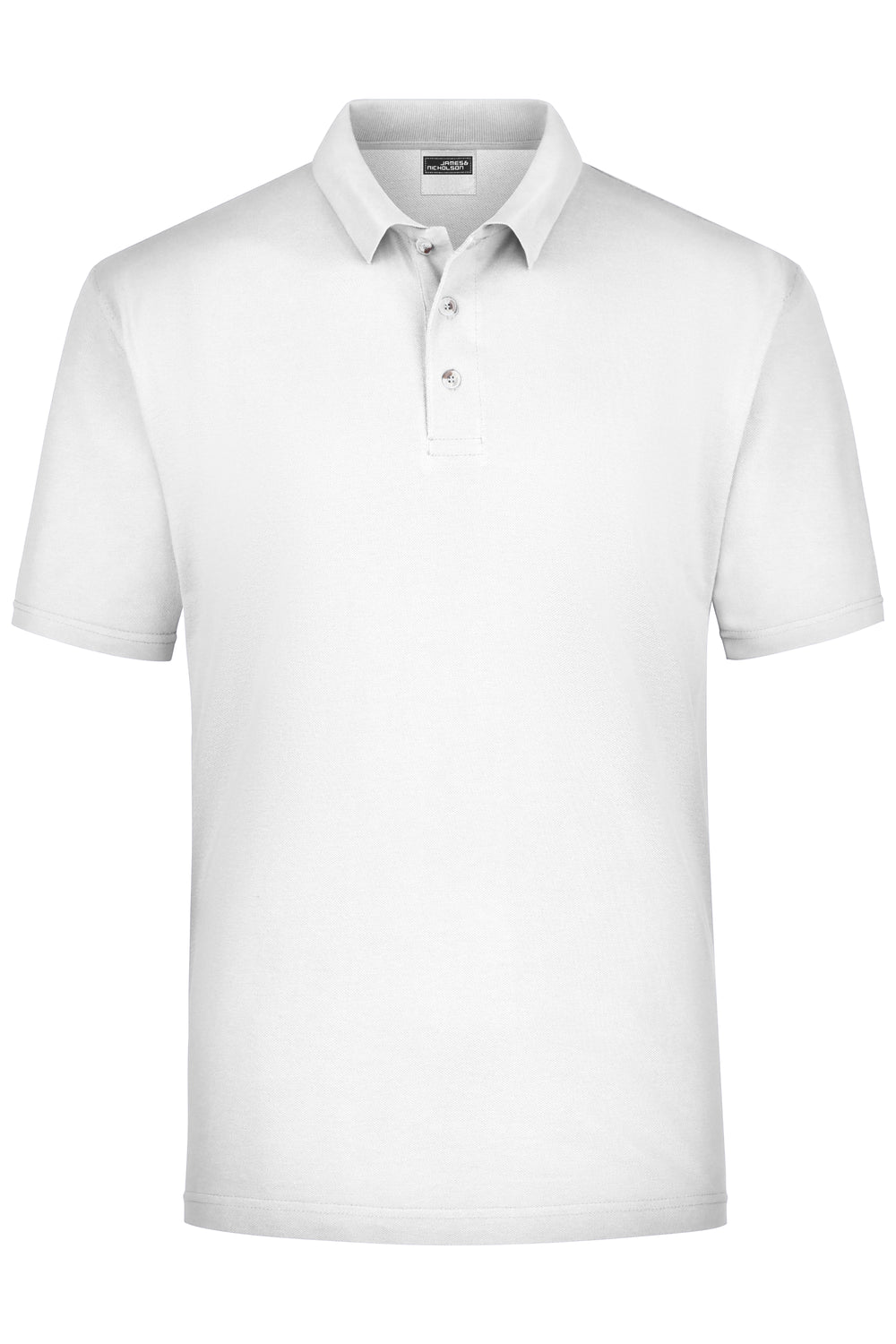 Polo-Piqué Medium - white