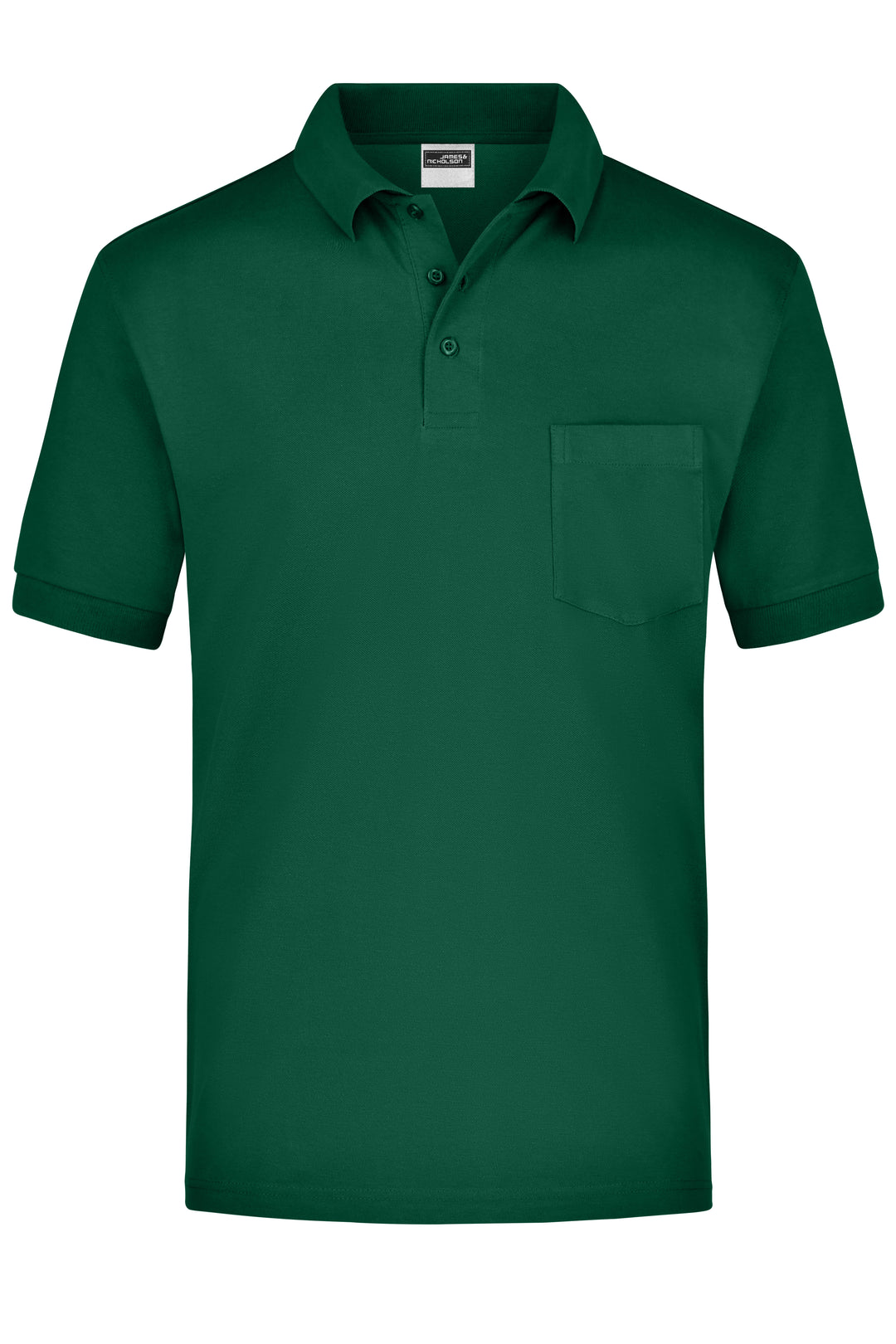 Polo-Piqué Pocket - dark-green