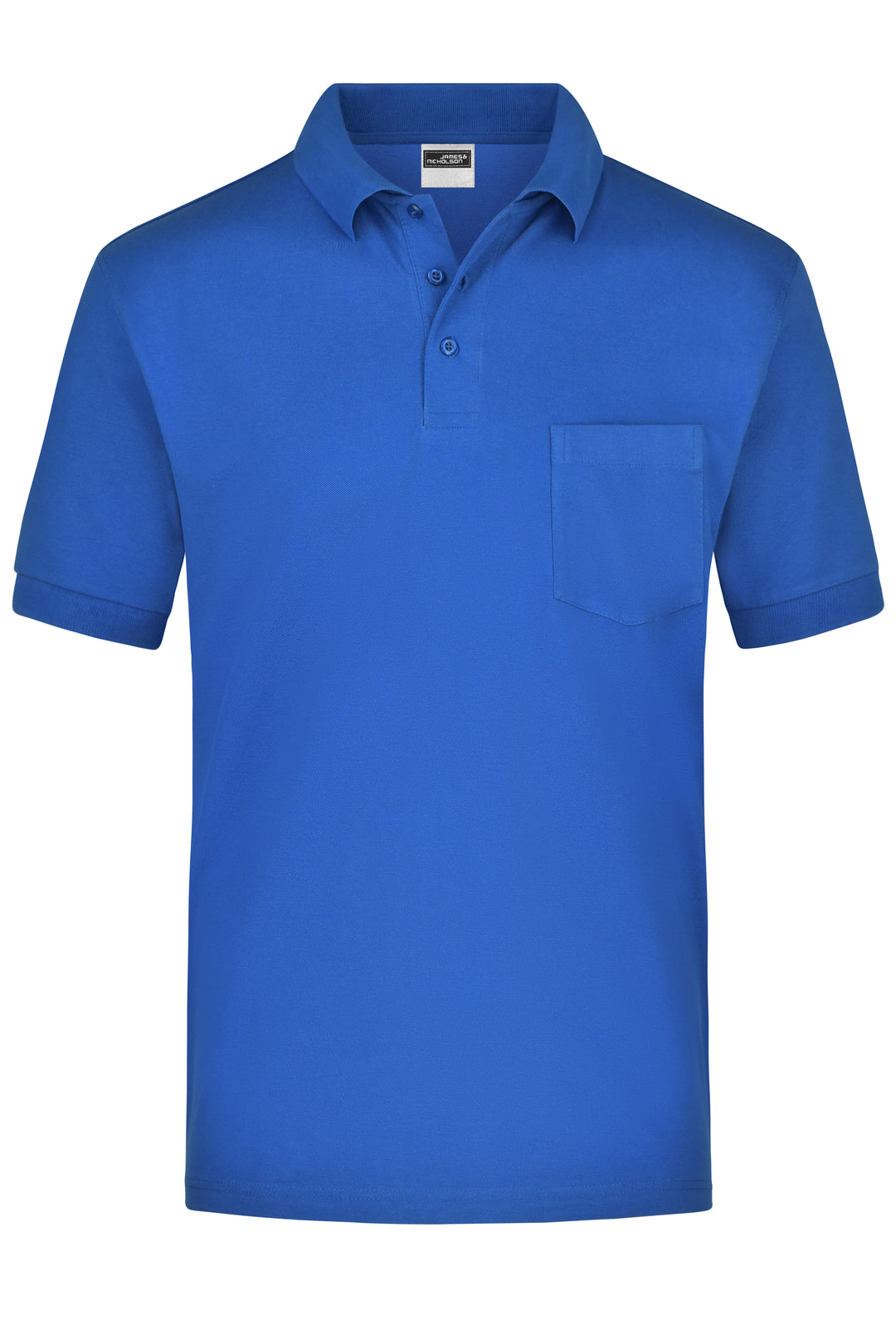 Polo-Piqué Pocket - royal