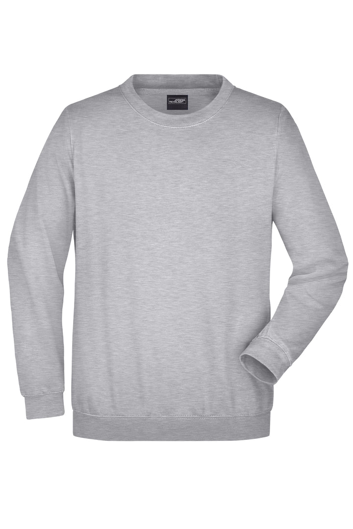 Round-Sweat Heavy - grey-heather