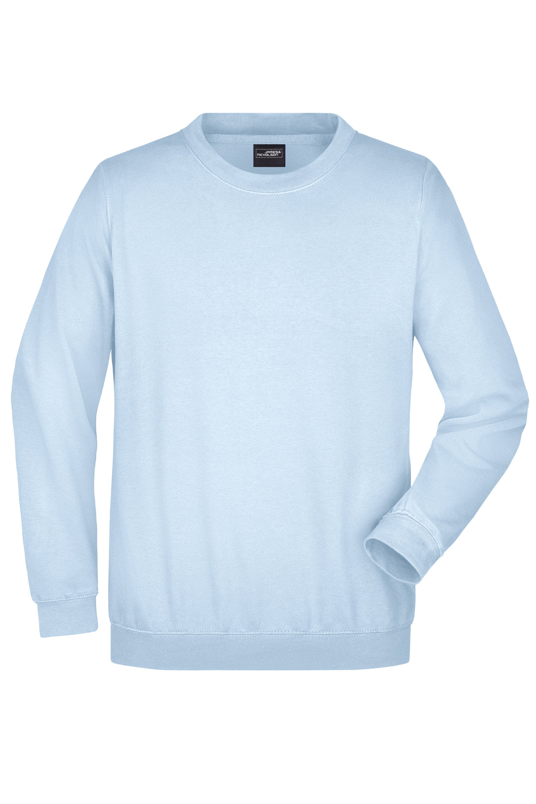 Round-Sweat Heavy - light-blue