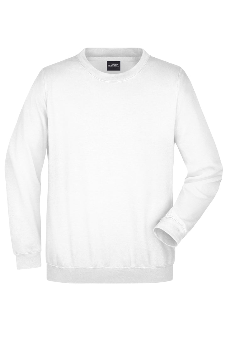 Round-Sweat Heavy - white