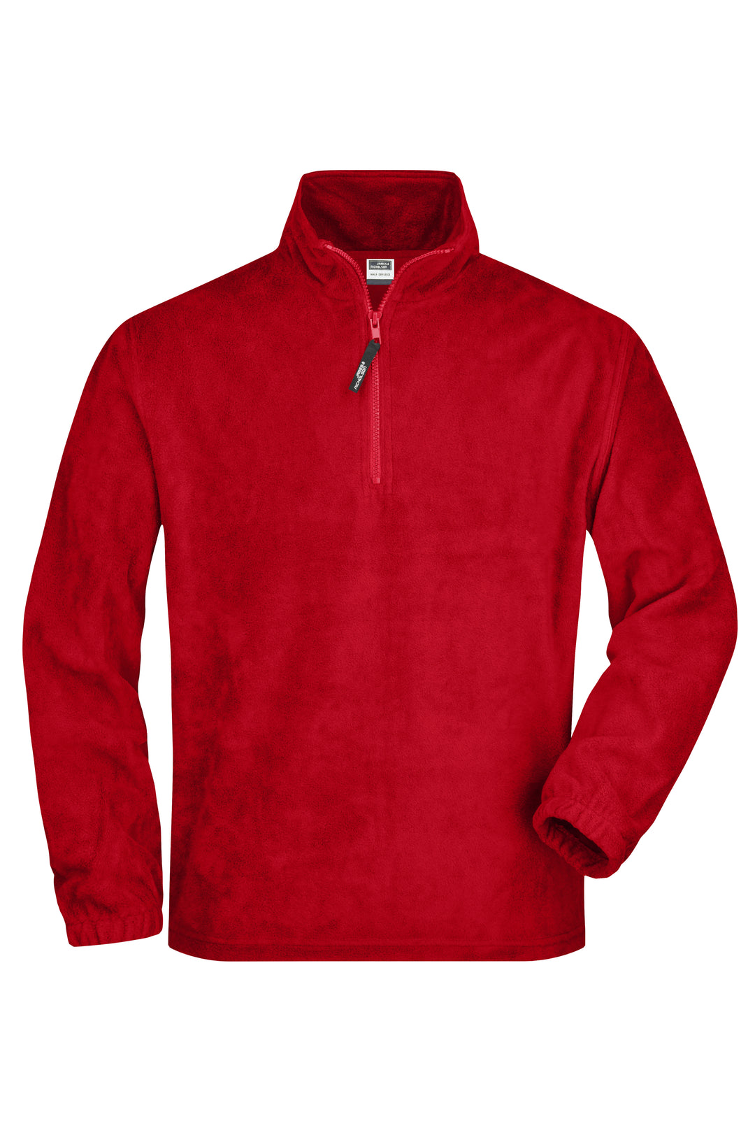 Half-Zip Fleece - red