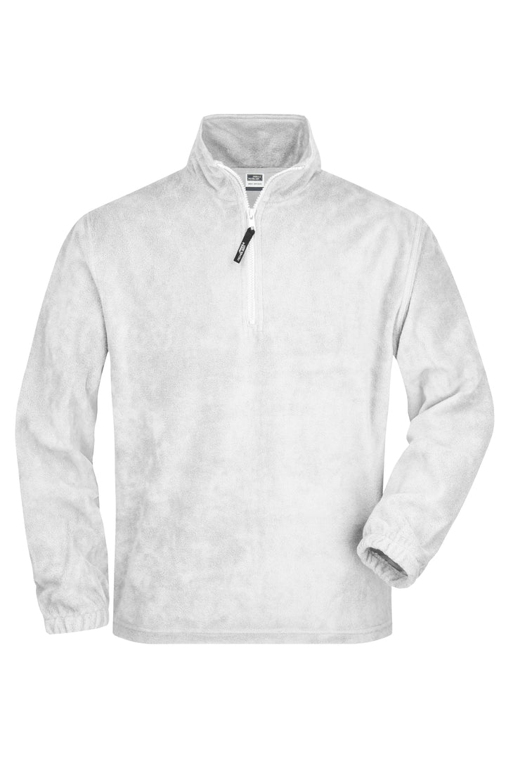 Half-Zip Fleece - white