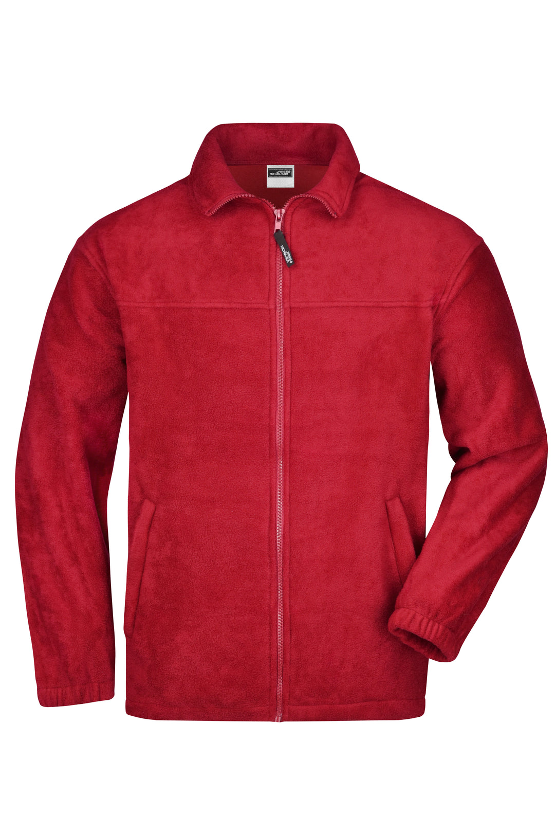 Full-Zip Fleece - red