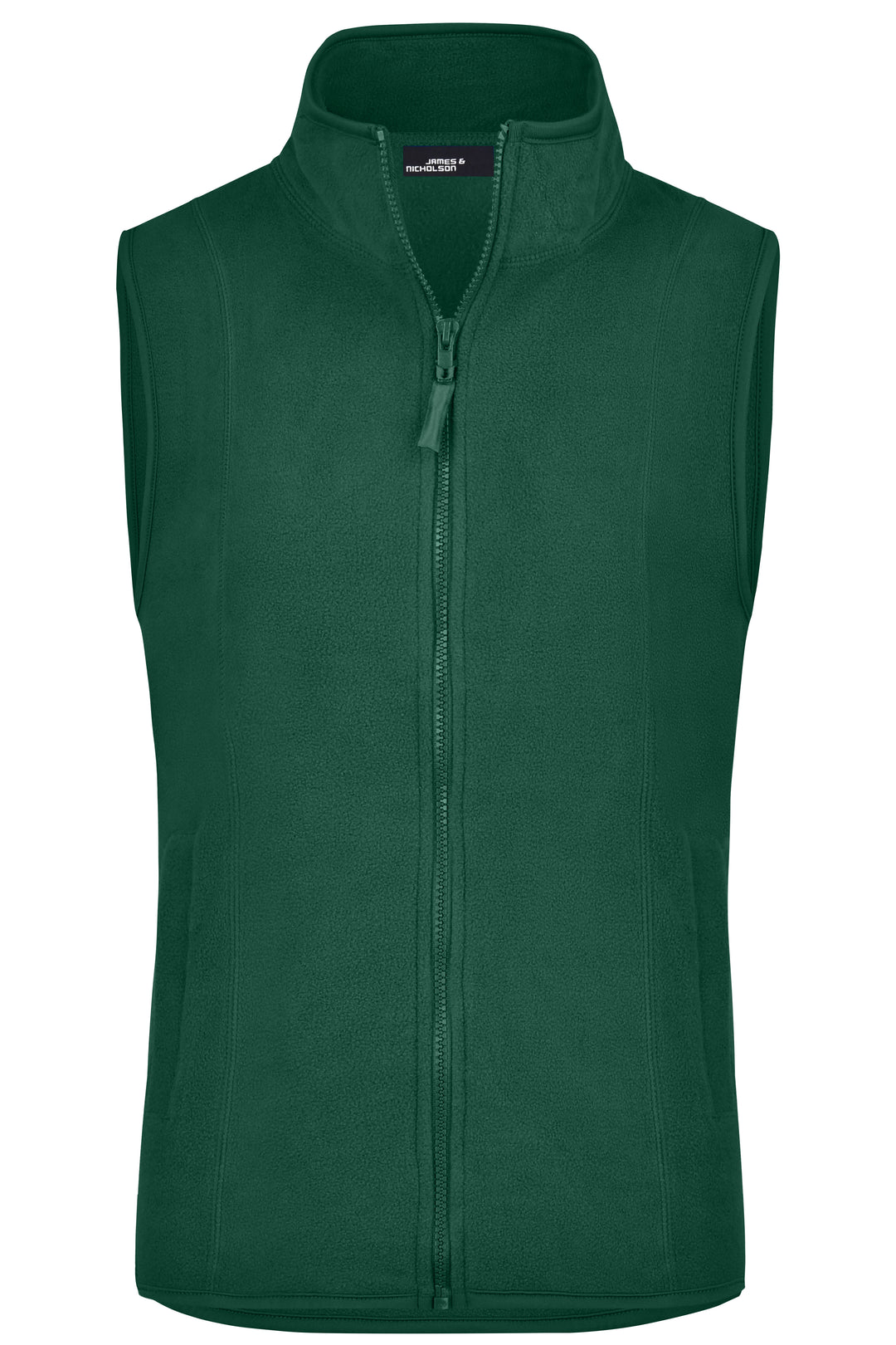 Girly Microfleece Vest - dark-green
