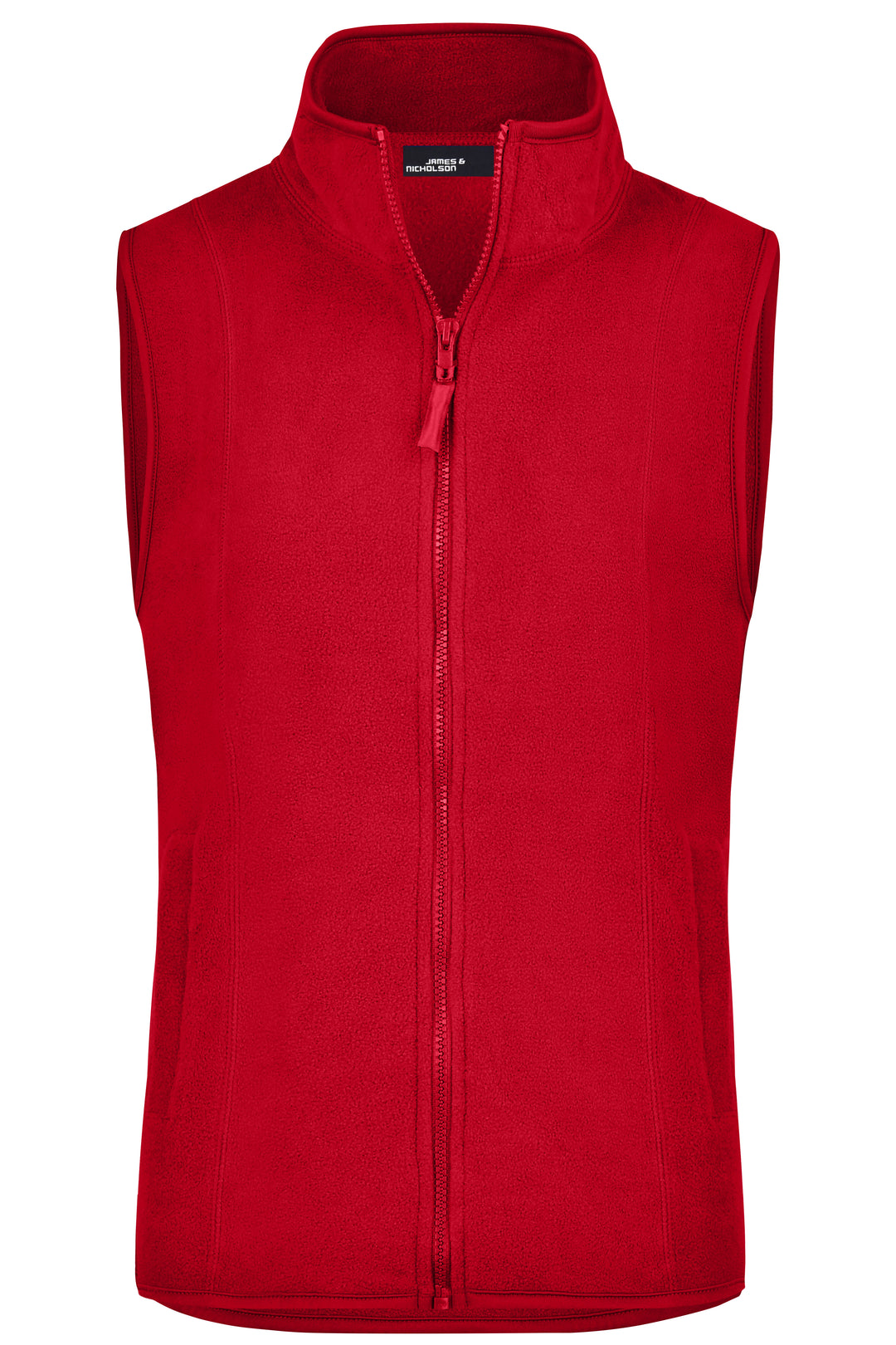 Girly Microfleece Vest - red