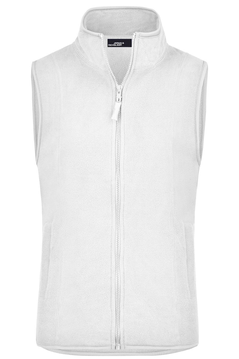 Girly Microfleece Vest - white