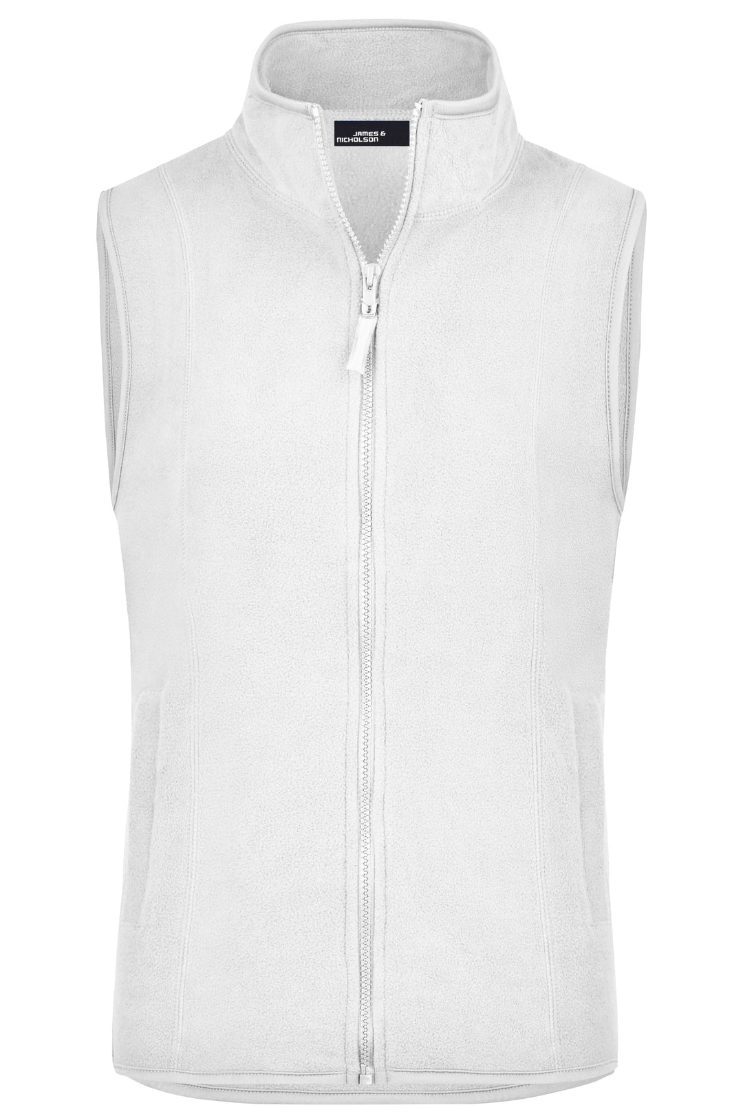 Girly Microfleece Vest - white
