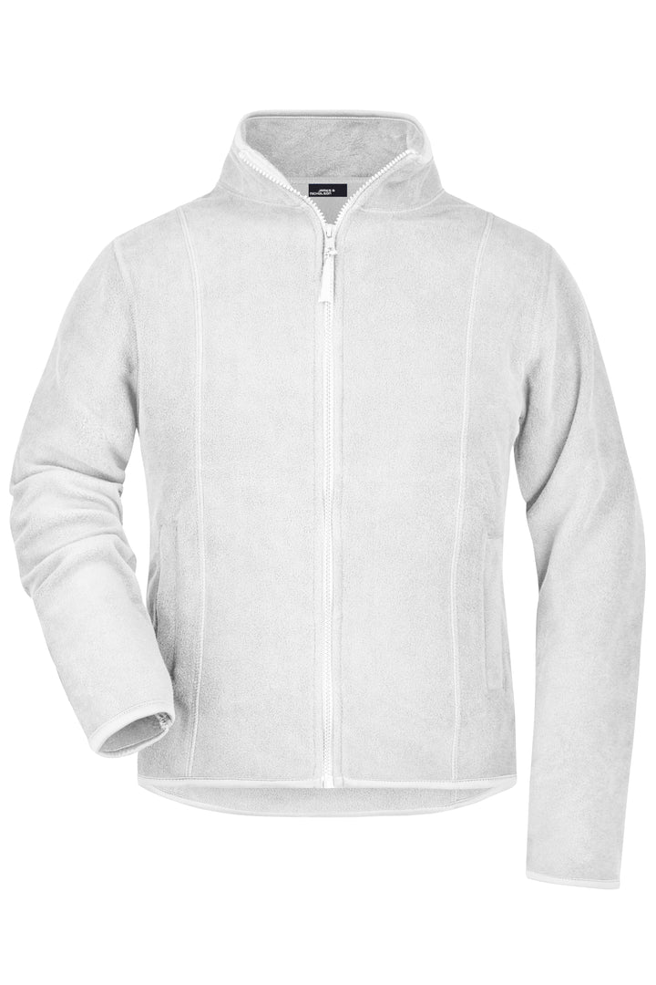 Girly Microfleece Jacket - white