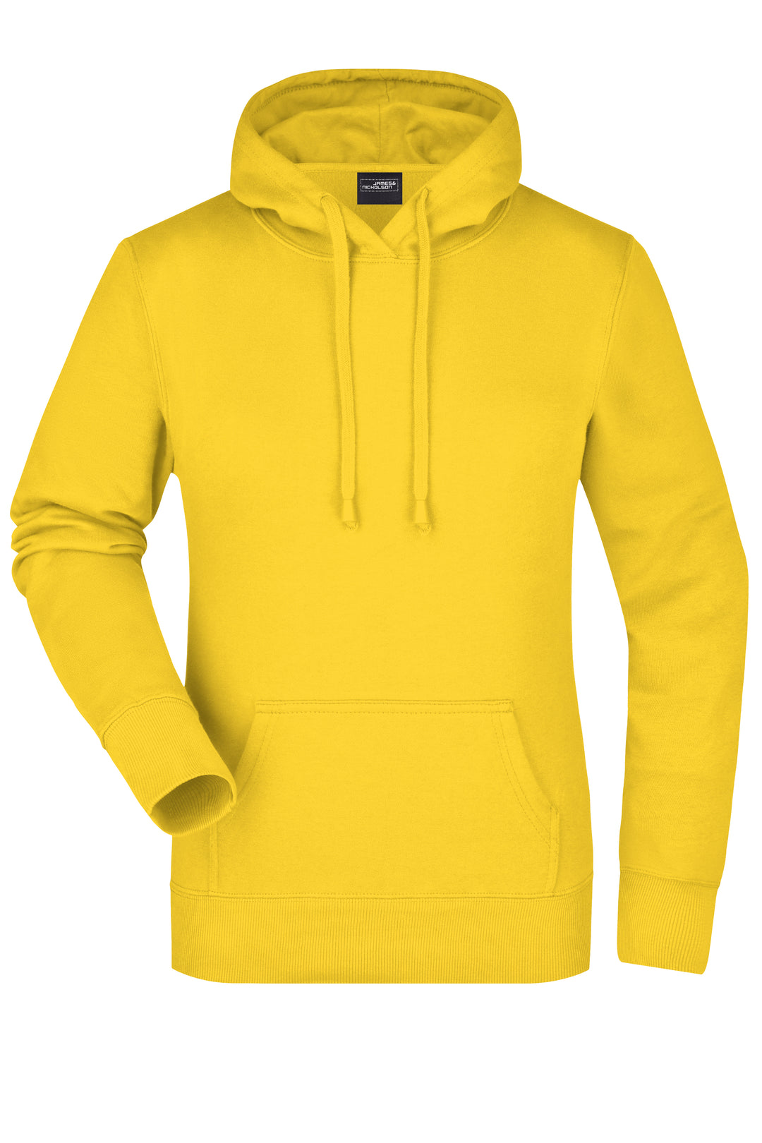 Ladies' Hooded Sweat - sun-yellow