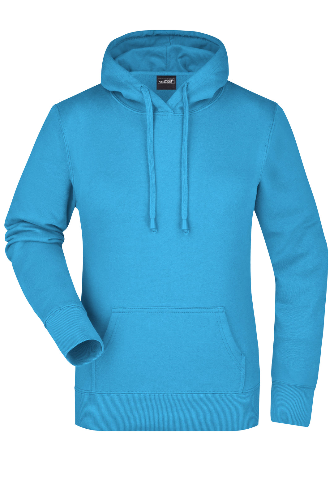 Ladies' Hooded Sweat - turquoise