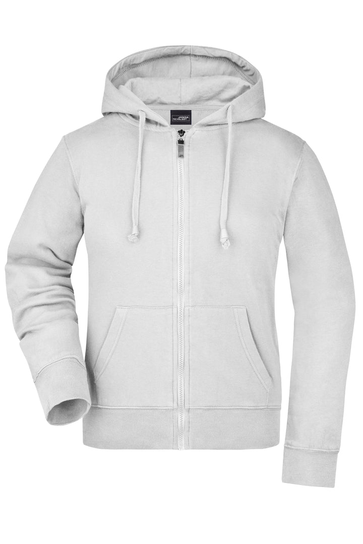 Ladies' Hooded Jacket - white