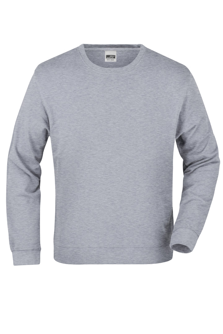 Basic Sweat - grey-heather