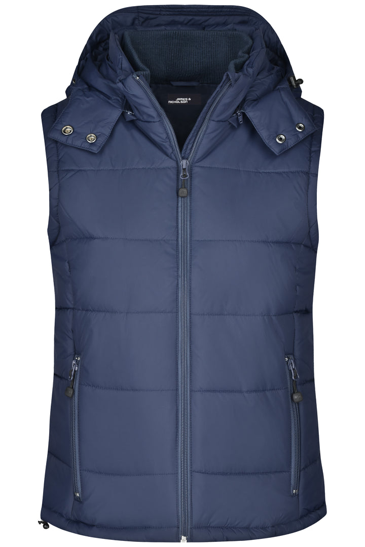 Ladies' Padded Vest - navy