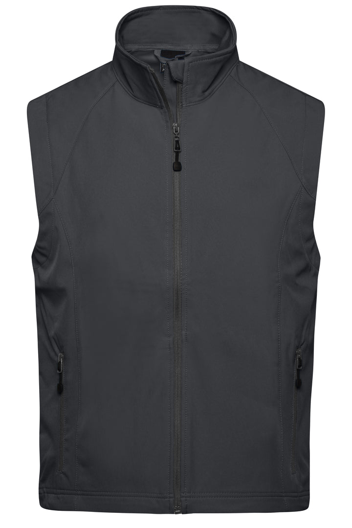 Men's Softshell Vest - black