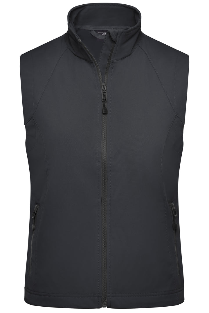 Ladies' Softshell Vest - black