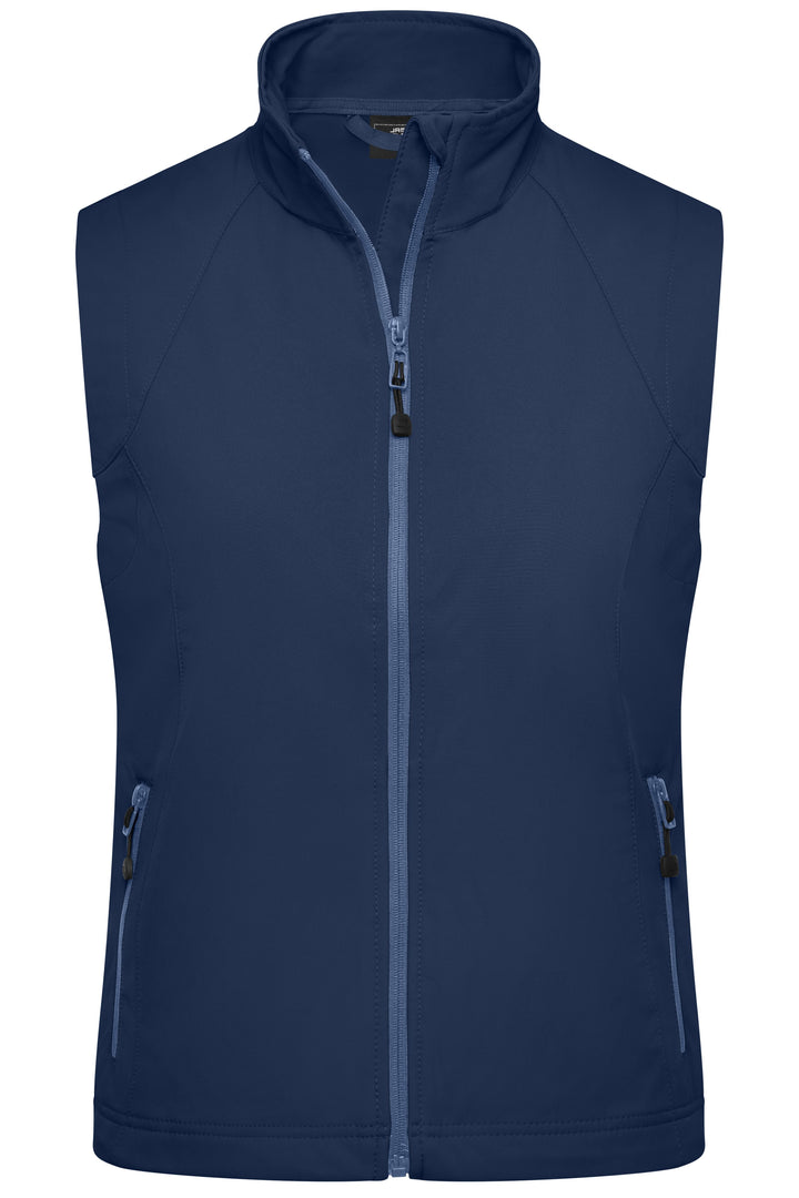 Ladies' Softshell Vest - navy